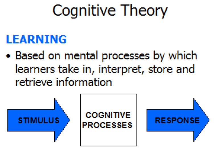 what is cognitive learning theory